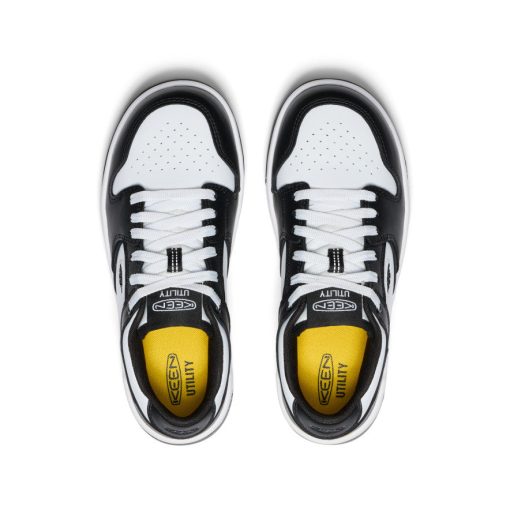 Women's Overton Work Shoe (Carbon Toe)  |  Star White/Black - Image 5