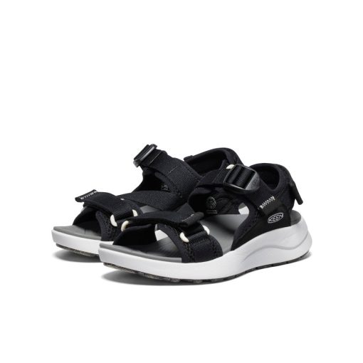 Women's Elle Sport Backstrap Sandal  |  Black/Steel Grey - Image 2