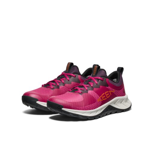 Women's Versacore Waterproof Shoe  |  Beaujolais/Gold Flame - Image 2