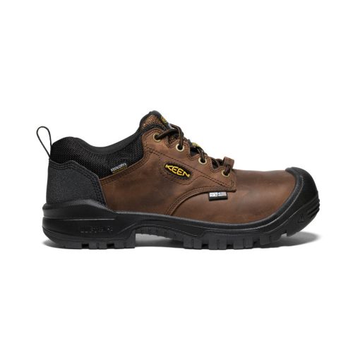 Men's Independence Oxford Waterproof Shoe (Carbon Toe)  |  Dark Earth/Black - Image 10