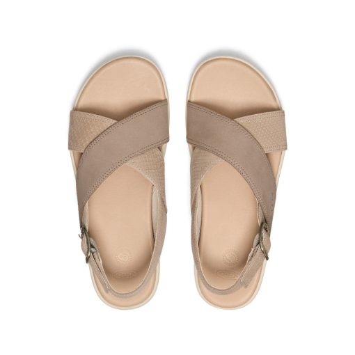 Women's Elle Luxe Backstrap Sandal  |  Plaza Taupe/Brindle - Image 4