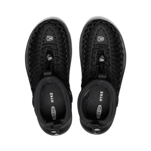Women's UNEEK High Top x HYKE  |  HYKE Black - Image 4