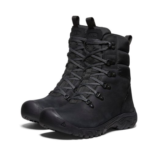 Women's Greta Waterproof Boot  |  Black/Black - Image 2