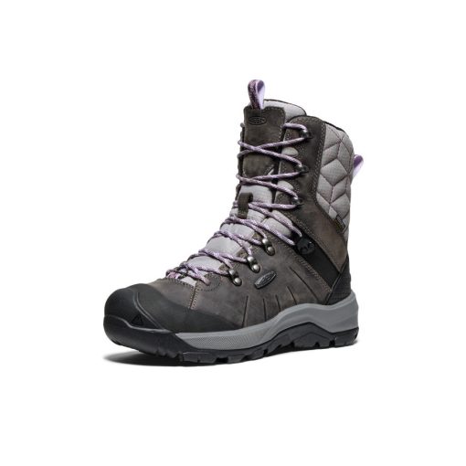 Women's Revel IV High Polar Waterproof Boot  |  Steel Grey/Orchid Petal - Image 3
