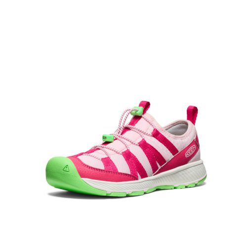 Big Kids' Motozoa Sneaker  |  Raspberry/Summer Green - Image 2