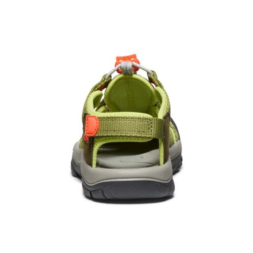 Little Kids' Newport Boundless Sandal  |  Dark Olive/Scarlet Ibis - Image 5