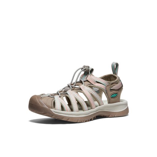 Women's Whisper  |  Taupe/Coral - Image 2