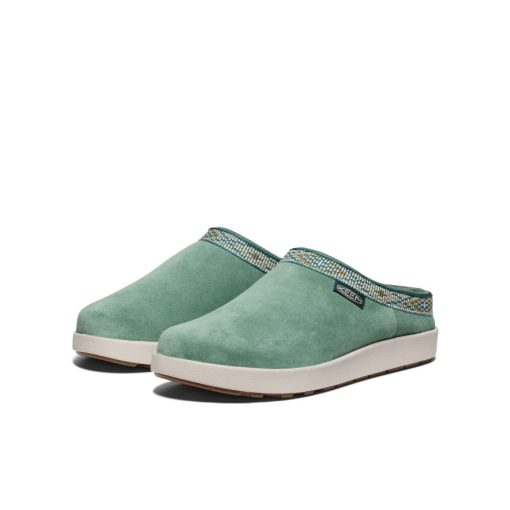 Women's Elle Suede Mule  |  Dark Forest/Birch - Image 2