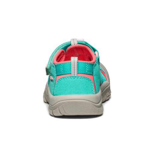 Little Kids' Newport H2  |  Bright Aqua/Giggle Pink - Image 5