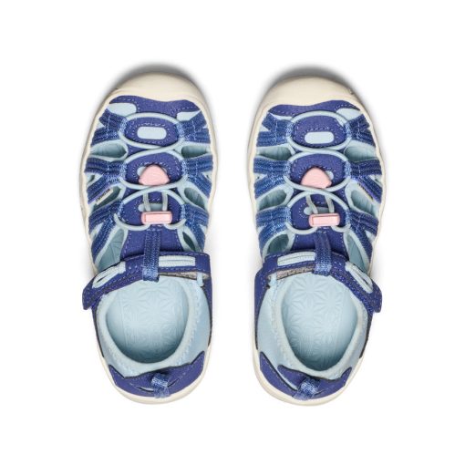 Little Kids' Moxie Sandal  |  Skipper Blue/Giggle Pink - Image 4