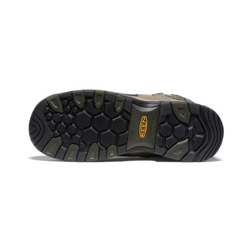 Men's Davenport AL Waterproof Mid (Composite Toe)  |  Shitake/Forest Night - Image 4