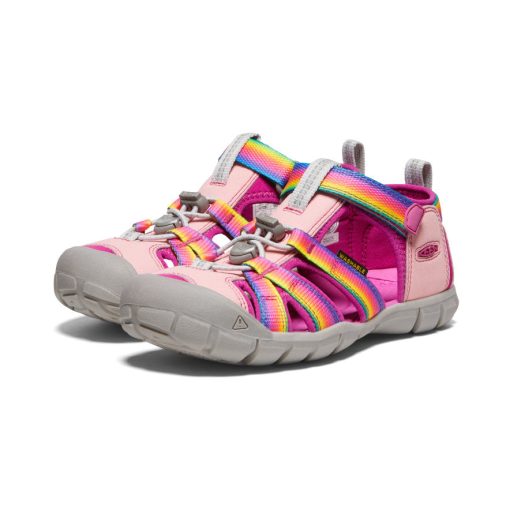 Big Kids' Seacamp II CNX  |  Rainbow/Festival Fuchsia - Image 2