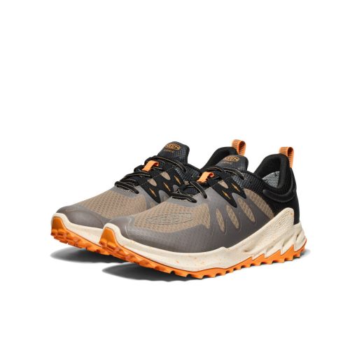 Men's Zionic Waterproof Hiking Shoe  |  Brindle/Bright Marigold - Image 2