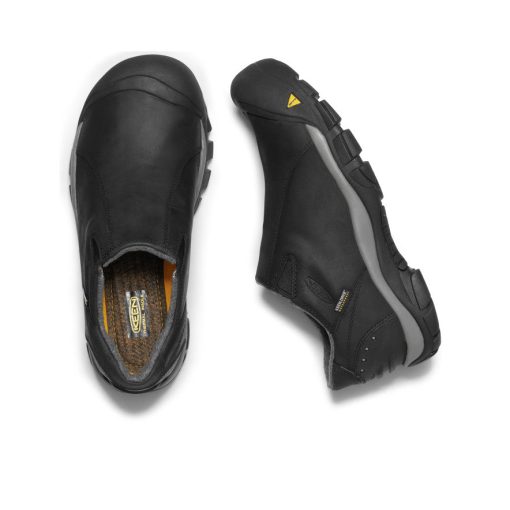 Men's Brixen Waterproof Low  |  Black/Gargoyle - Image 4