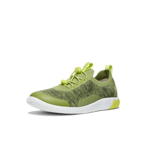 Big Kids' KNX Knit Sneaker  |  Iguana/Evening Primrose - Image 3