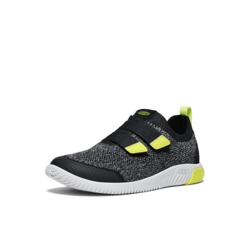 Big Kids' KNX Knit Double Strap  |  Black/Evening Primrose - Image 3
