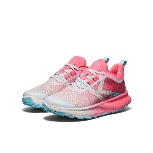 Women's 450 Dirt Waterproof Hiking Shoe  |  Rouge Red/Star White - Image 2