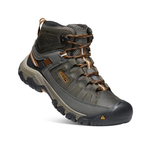 Men's Targhee III Waterproof Mid  |  Black Olive/Golden Brown - Image 3