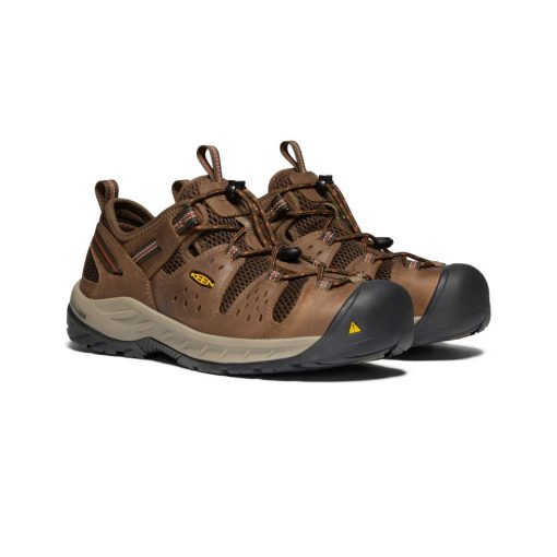 Men's Atlanta Cool II (Steel Toe)  |  Shitake/Rust - Image 2