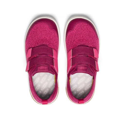 Big Kids' KNX Knit Double Strap  |  Beaujolais/Raspberry - Image 4