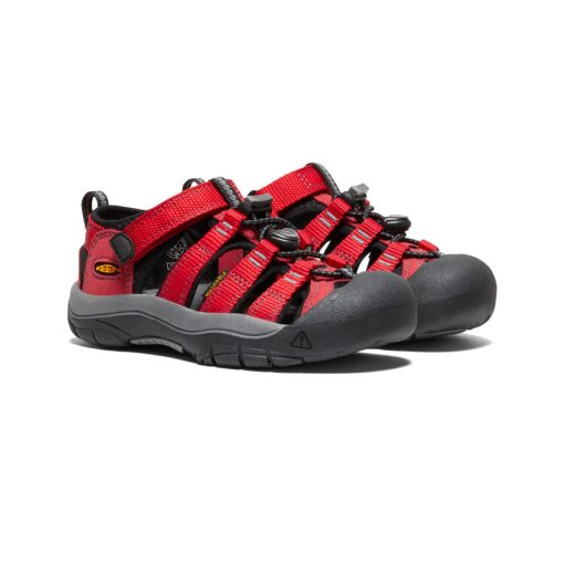 Little Kids' Newport H2  |  Ribbon Red/Gargoyle - Image 2