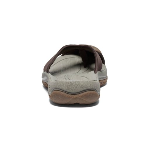 Men's Waimea Leather Flip-Flop  |  Java/Plaza Taupe - Image 5