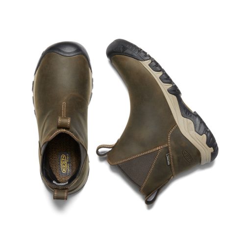 Women's Greta Waterproof Chelsea  |  Olive/Timberwolf - Image 4