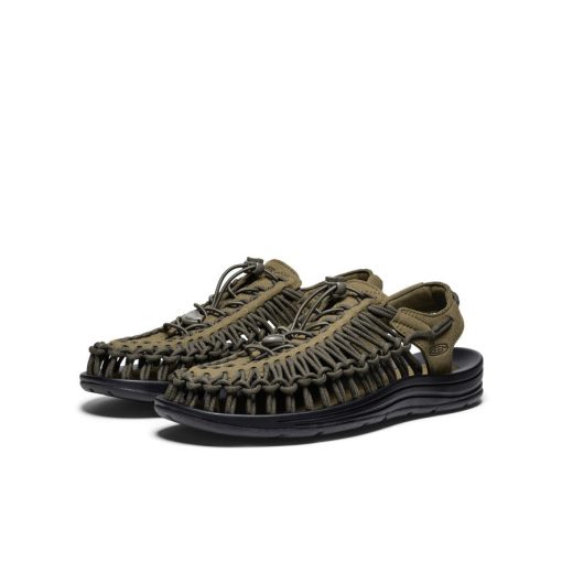 Men's UNEEK Sneaker  |  Dark Olive/Black - Image 2