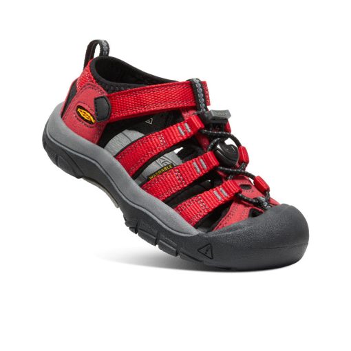 Little Kids' Newport H2  |  Ribbon Red/Gargoyle - Image 3