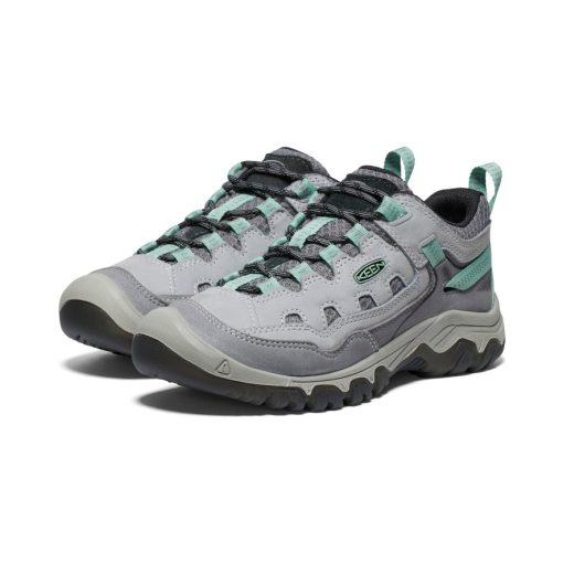 Women's Targhee IV Vented Hiking Shoe  |  Alloy/Granite Green - Image 2