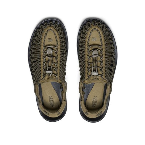 Men's UNEEK Sneaker  |  Dark Olive/Black - Image 4
