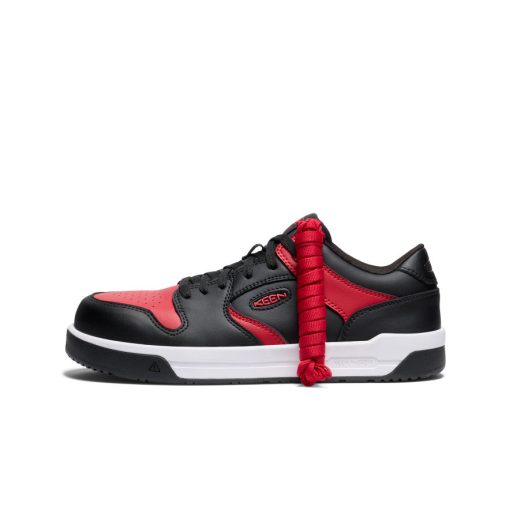 Men's Overton Work Shoe (Carbon Toe)  |  Salsa/Black - Image 4