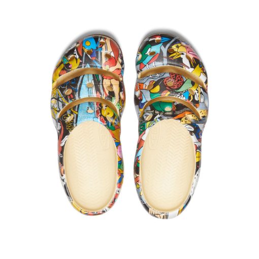 Women's Yogui Arts Clog x ARTPARA FUKAGAWA  |  Kujira To Nakamatachi - Image 4