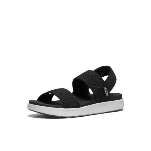 Women's Elle Backstrap Sandal Wide  |  Black - Image 3
