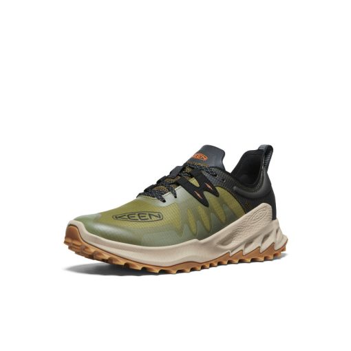 Men's Zionic Speed Hiking Shoe  |  Dark Olive/Scarlet Ibis - Image 3