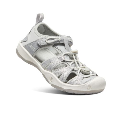 Little Kids' Moxie Sandal  |  Silver - Image 3