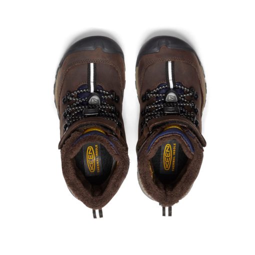 Little Kids' Kanibou Waterproof Winter Boot  |  Java/Naval Academy - Image 4