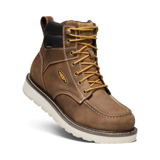 Men's Cincinnati 6 Waterproof Boot (Soft Toe)  |  Belgian/Sandshell - Image 3