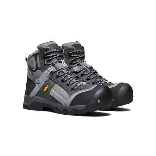 Men's Davenport 6 Insulated Waterproof Boot (Composite Toe)  |  Magnet/Steel Grey - Image 2