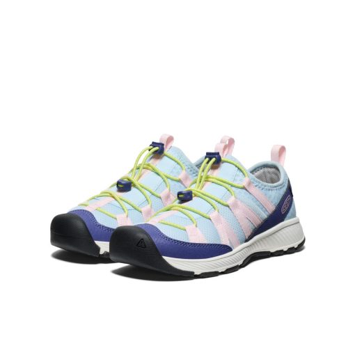 Big Kids' Motozoa Sneaker  |  Skipper Blue/Giggle Pink - Image 3
