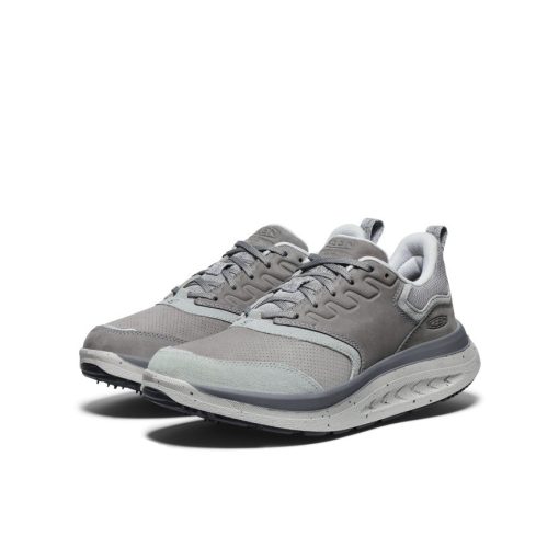 Men's WK400 Leather Walking Shoe x Engineered Garments  |  Alloy/Steel Grey - Image 2