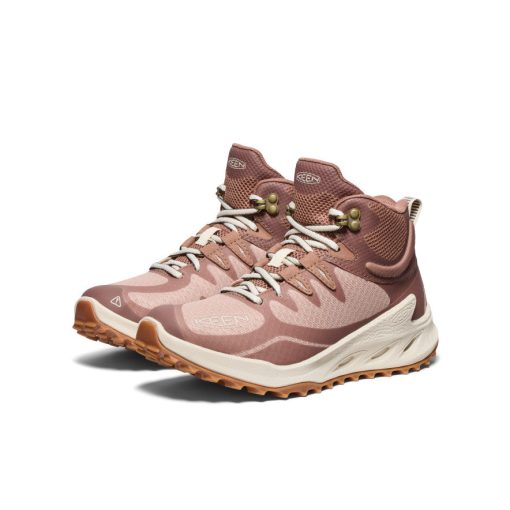 Women's Zionic Waterproof Hiking Boot  |  Warm Taupe/Birch - Image 2