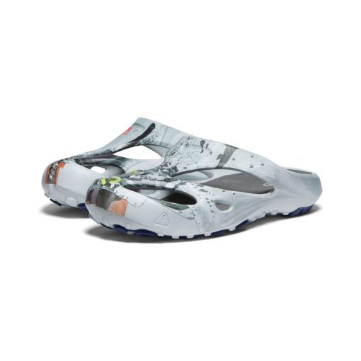 Men's Shanti Arts Clog x PG&AK  |  Silver Birch/Blue Depths - Image 2