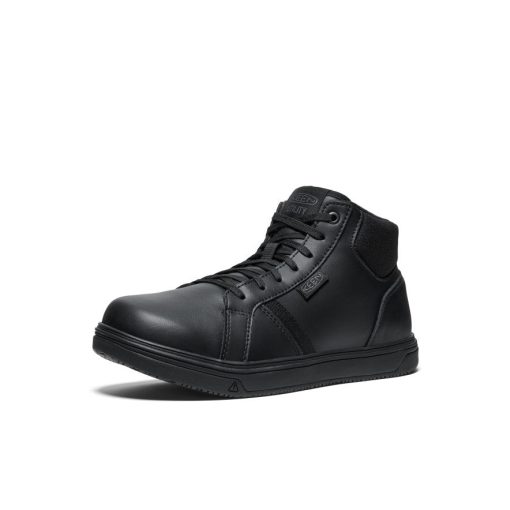 Men's PTC Kenton Mid Work Shoe (Soft Toe)  |  Black/Black - Image 3