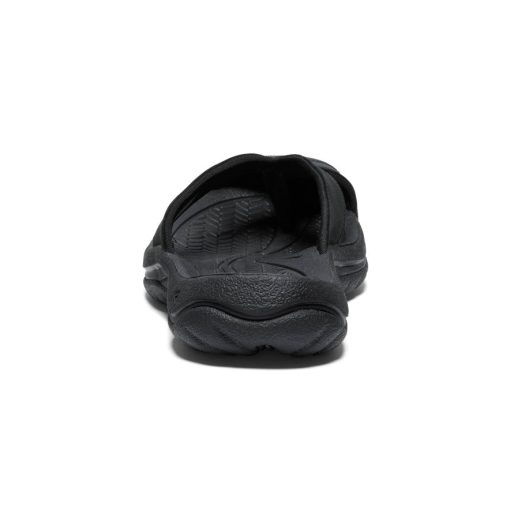Women's Waimea Leather Flip-Flop  |  Black/Black - Image 5