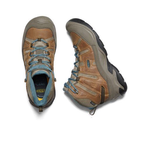 Women's Circadia Waterproof Boot  |  Toasted Coconut/North Atlantic - Image 4