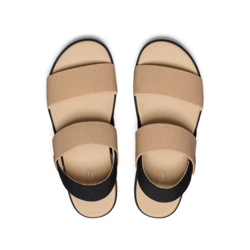 Women's Elle Backstrap Sandal  |  Cornstalk/Black - Image 4