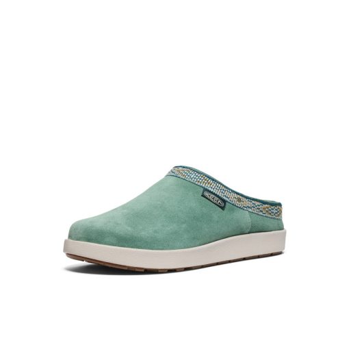 Women's Elle Suede Mule  |  Dark Forest/Birch - Image 3