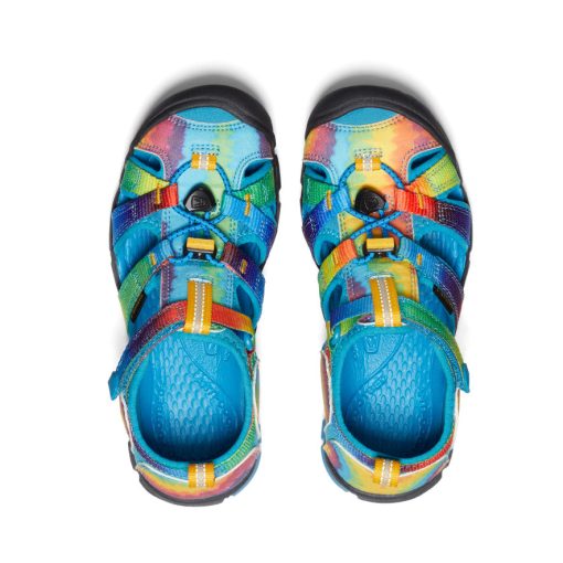 Big Kids' Seacamp II CNX  |  Vivid Blue/Original Tie Dye - Image 4