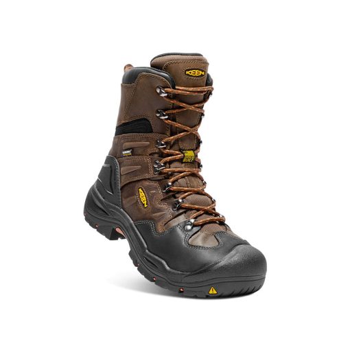 Men's Coburg 8 Waterproof Boot (Steel Toe)  |  Cascade Brown/Brindle - Image 3